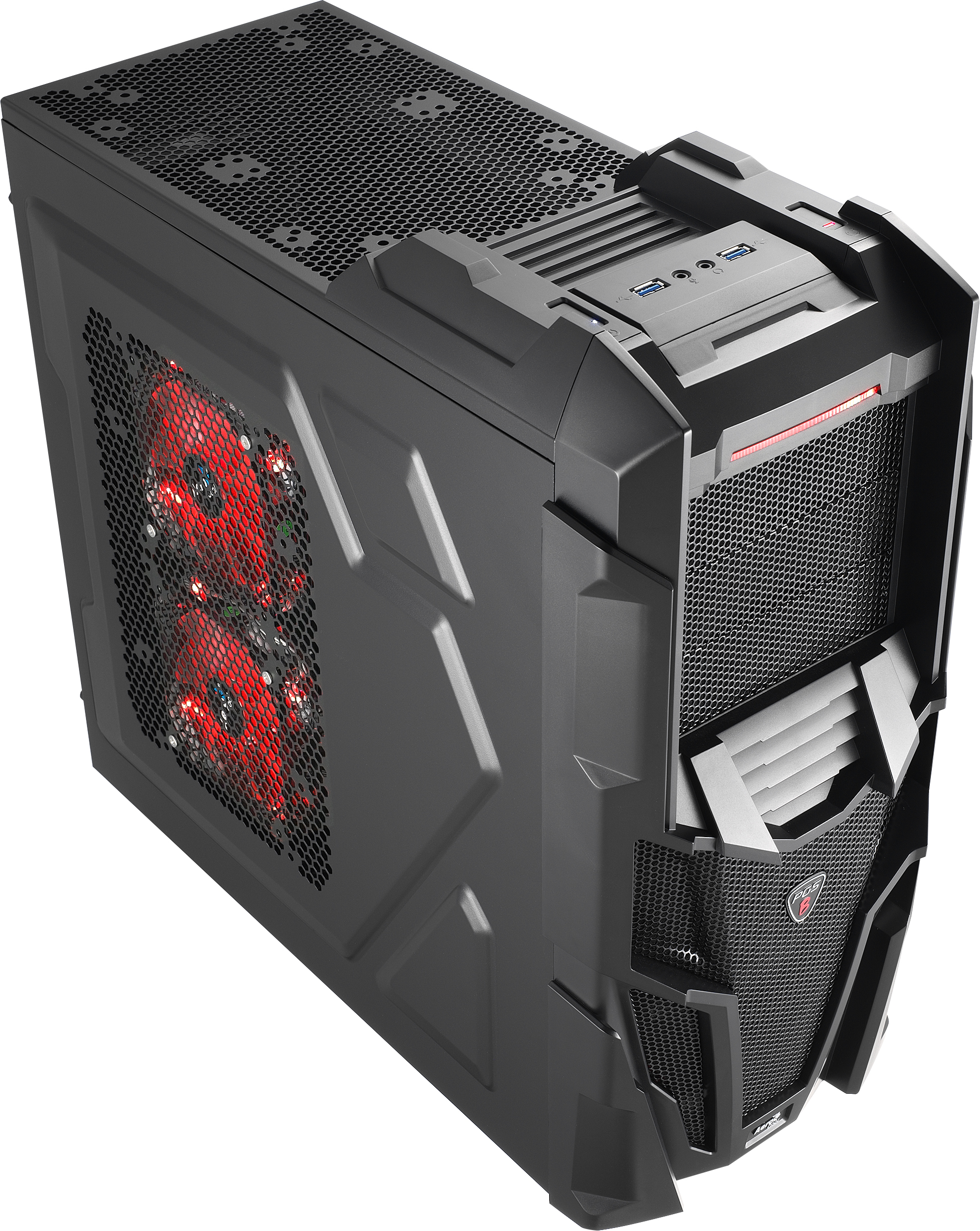 Aerocool Mechatron Midi Tower Black