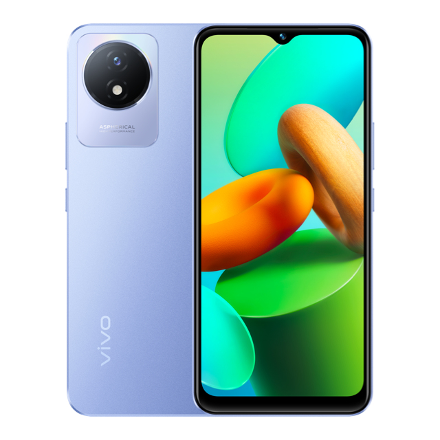 vivo Y02 16.5 cm (6.51") Dual SIM Android 12 Go edition 4G 2 GB 32 GB 5000 mAh Blue – image 1