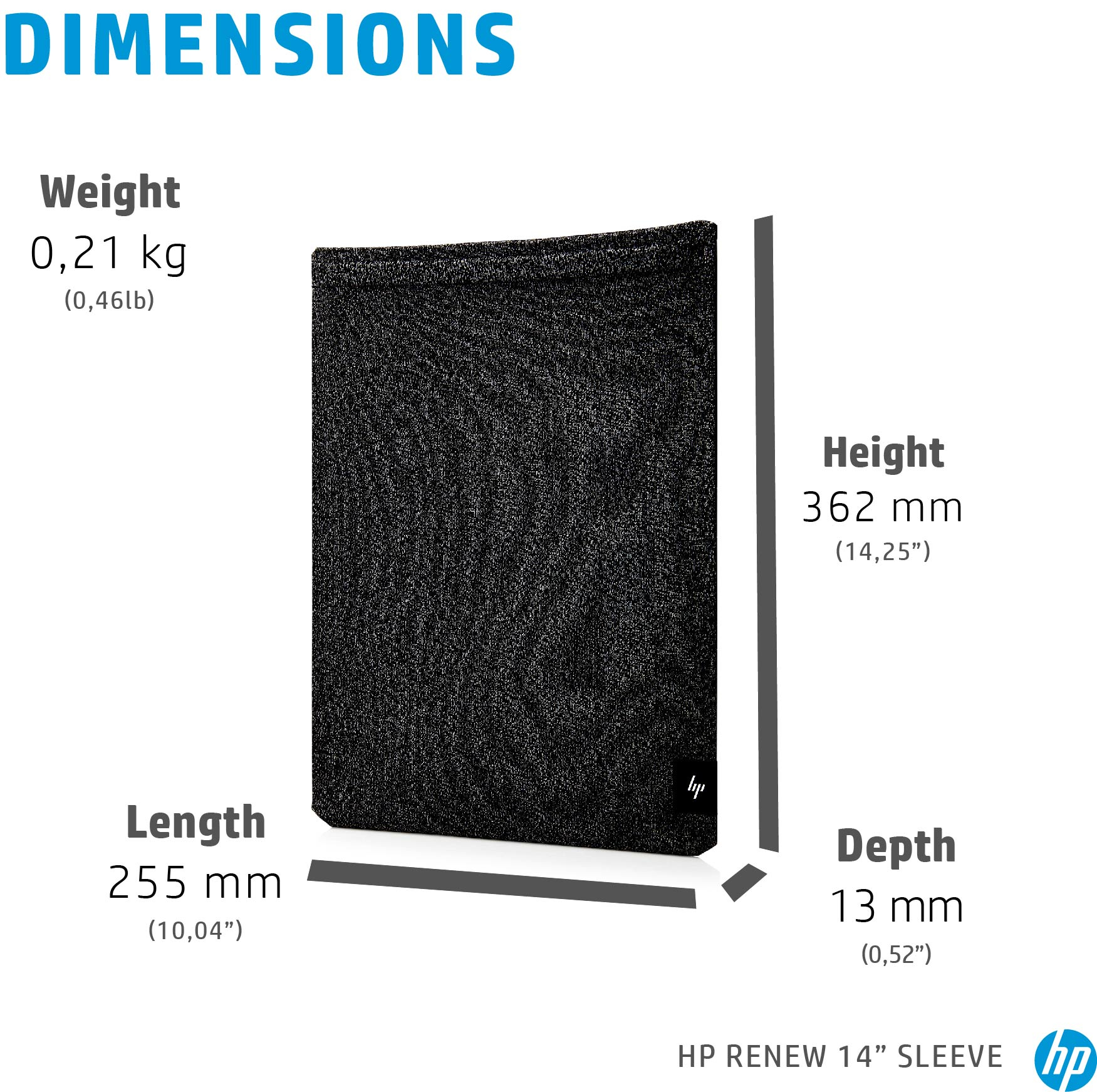 HP Renew 14 Laptop Sleeve – image 6