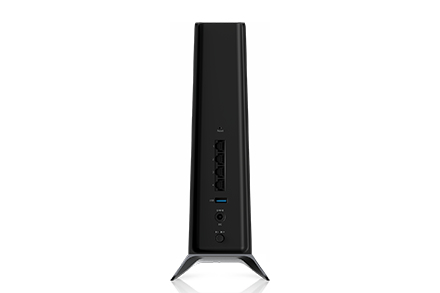 NETGEAR EAX80-100NAS network extender Network transmitter Black 10, 100, 1000 Mbit/s – image 4