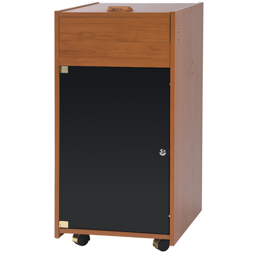 Chief ECR-10\16WT rack cabinet 16U Freestanding rack Walnut
