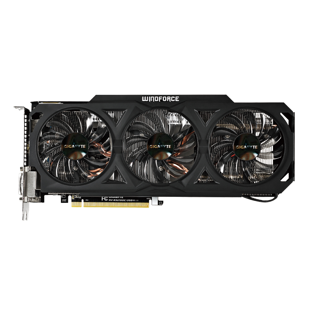 GIGABYTE GV-R927XOC-2GD-GA graphics card AMD Radeon R9