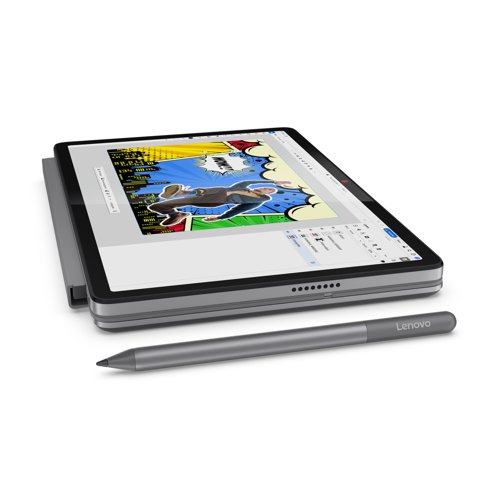 LENOVO - Chromebook convertible 2 en 1 Lenovo Duet 11M889, MTK Kompanio 838, 8GB, 128GB eMMC, 10,95', ChromeOS + 3 Meses Google AI Pro con Gemini Pro y 5TB. - imagen 16