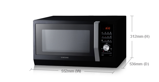 Samsung CE117A-B microwave Black – image 2