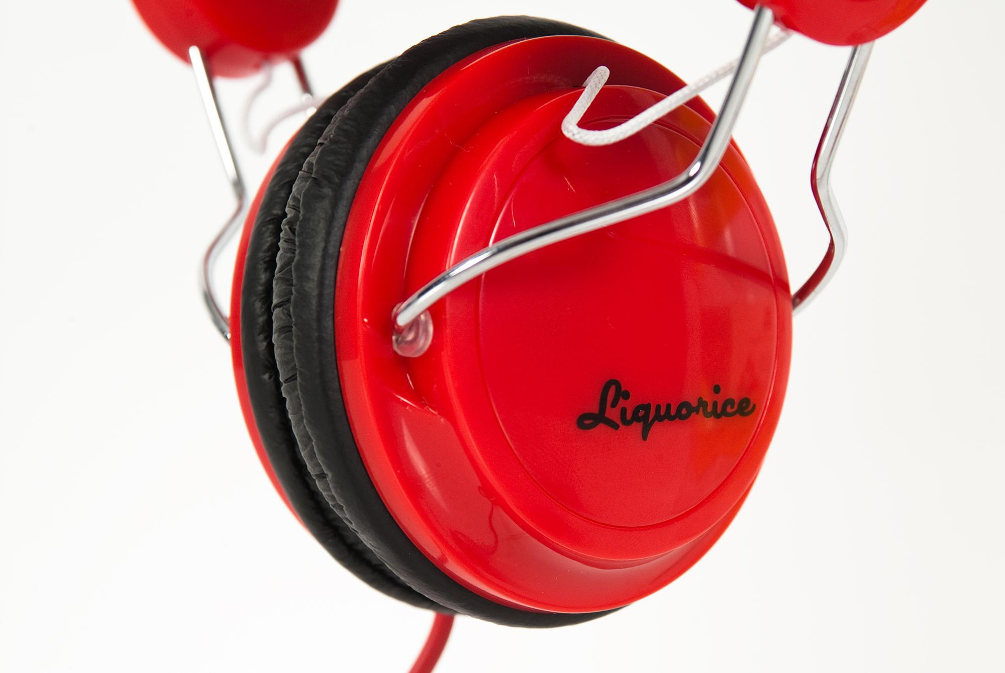 NGS Liquorice Headphones Wired Black, Red – image 5