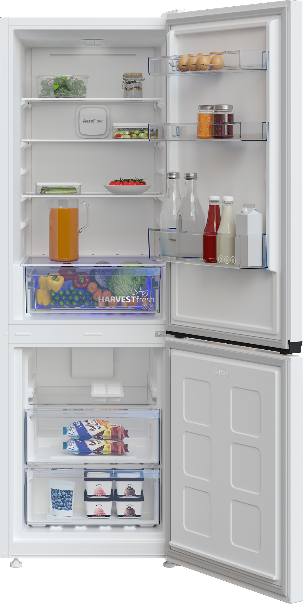 Beko B1RCNA344W fridge-freezer Freestanding – image 5