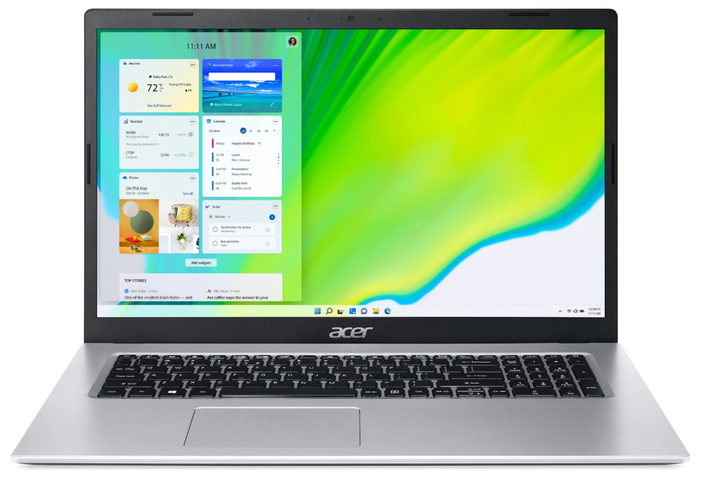 Acer Aspire 3 A317-33-C0X1 Intel® Celeron® N5100 Laptop – image 1