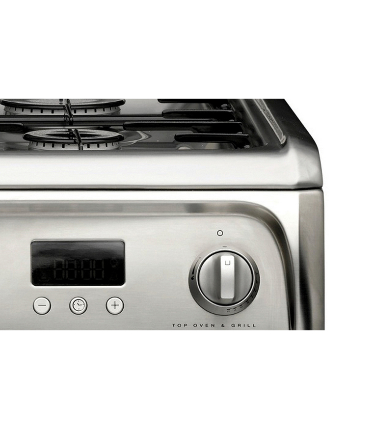 Hotpoint HUG61X cooker Freestanding cooker Natural gas Gas Stainless steel – image 4