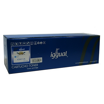 iggual PSICE411A toner cartridge 1 pc(s) Cyan