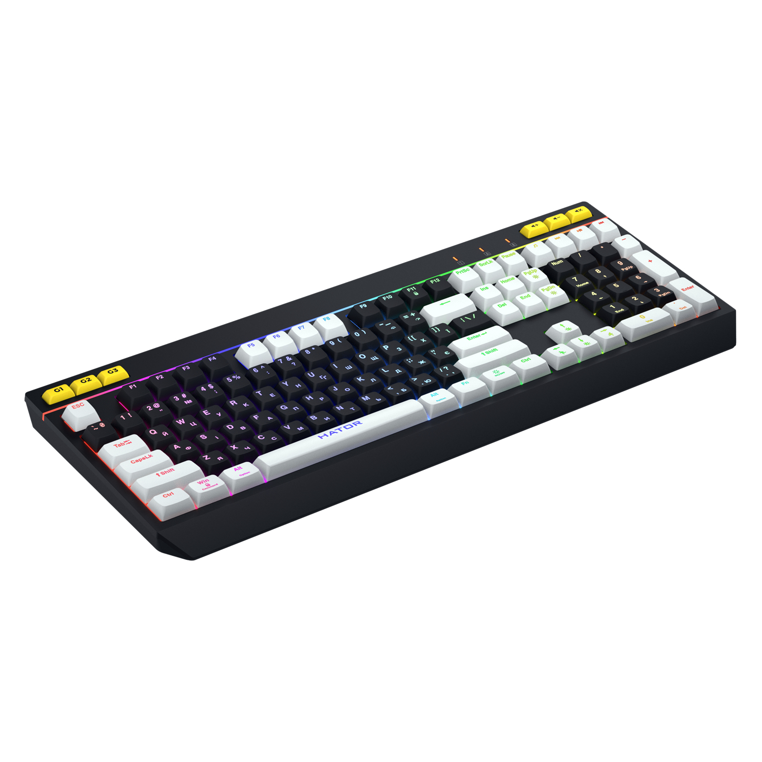 HATOR Icefall keyboard Gaming USB QWERTY US English Black – image 3