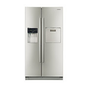 Samsung RSA1ZHPE side-by-side refrigerator Freestanding Platinum, Silver – image 4