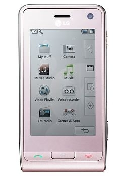 LG Viewty KU990i pink – image 3