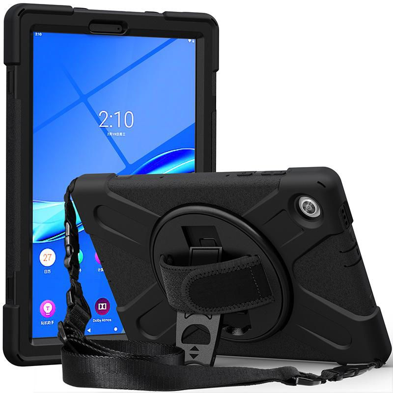eSTUFF AUSTIN Defender Case for Lenovo TAB M10 HD 2nd Gen (TB-X306X) - Black – image 1