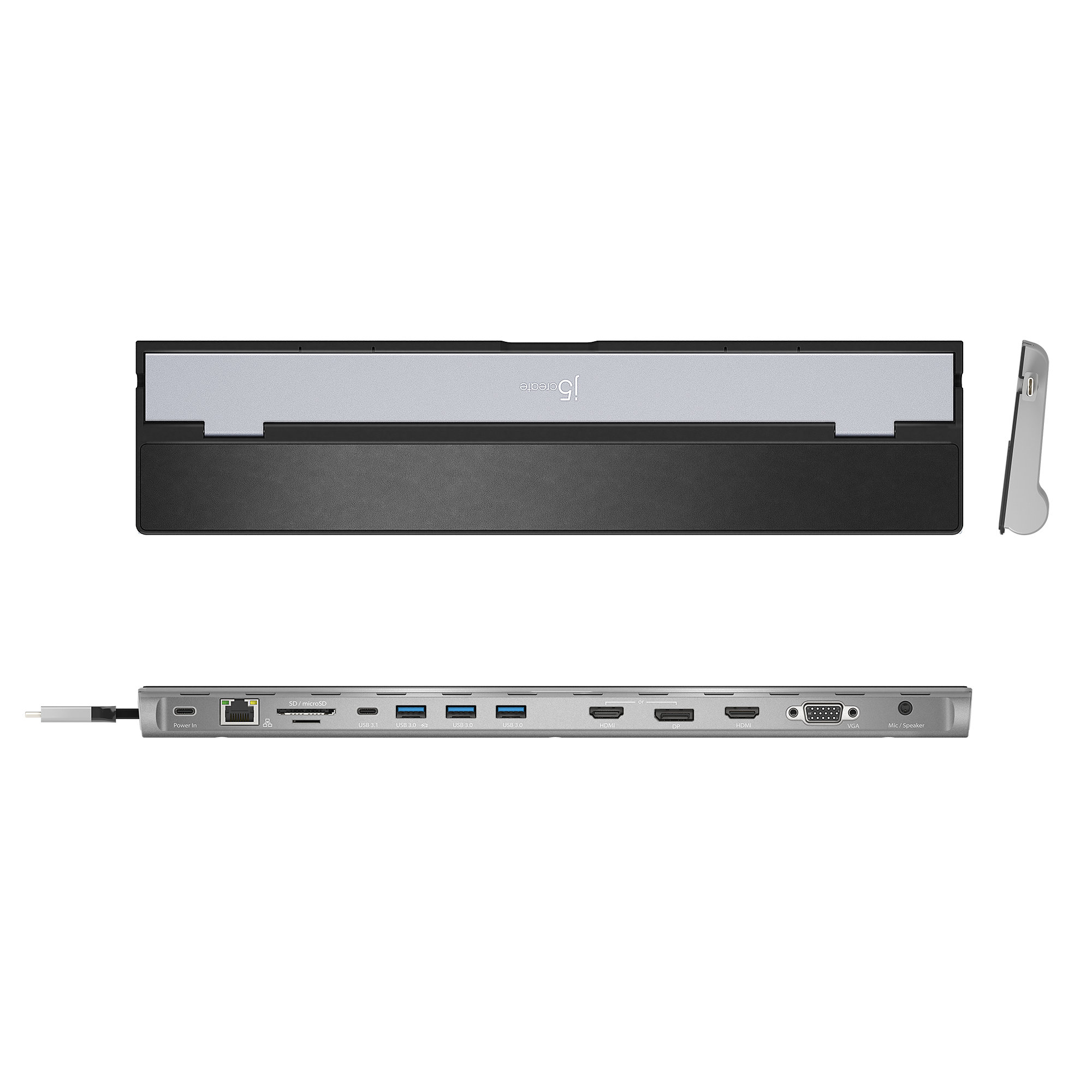 j5create JCD543 USB-C™ Triple Display Docking Station – image 4