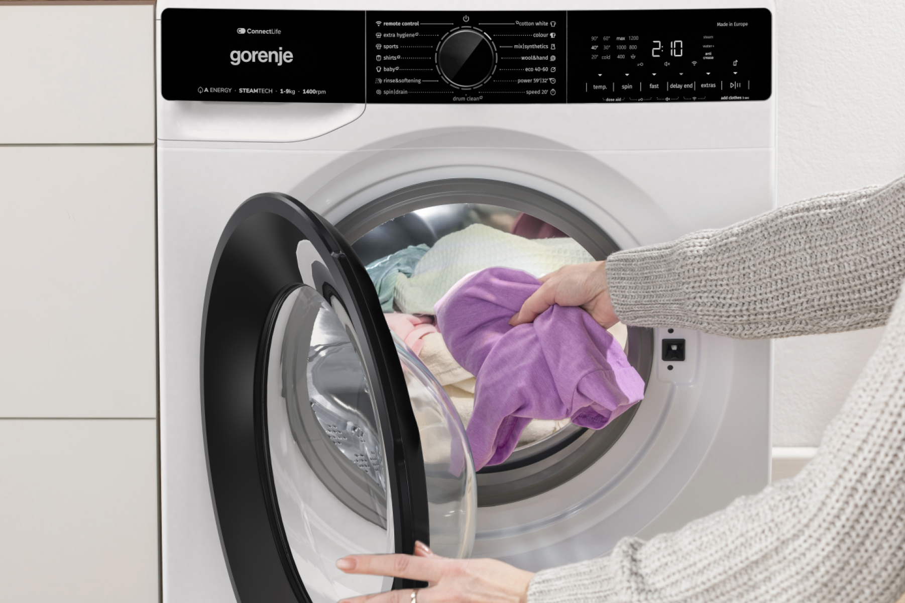 Gorenje WPNA94APWIFI washing machine Front-load – image 3