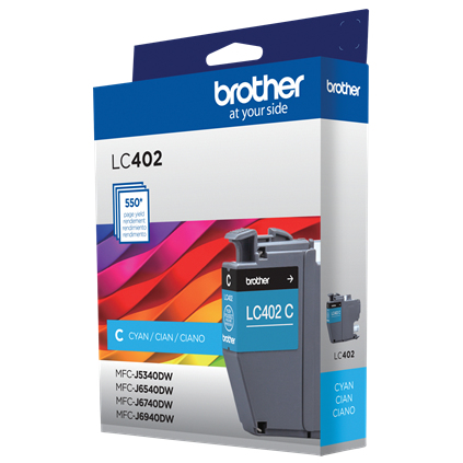 Brother LC402CS ink cartridge 1 pc(s) Original Standard Yield Cyan – image 5