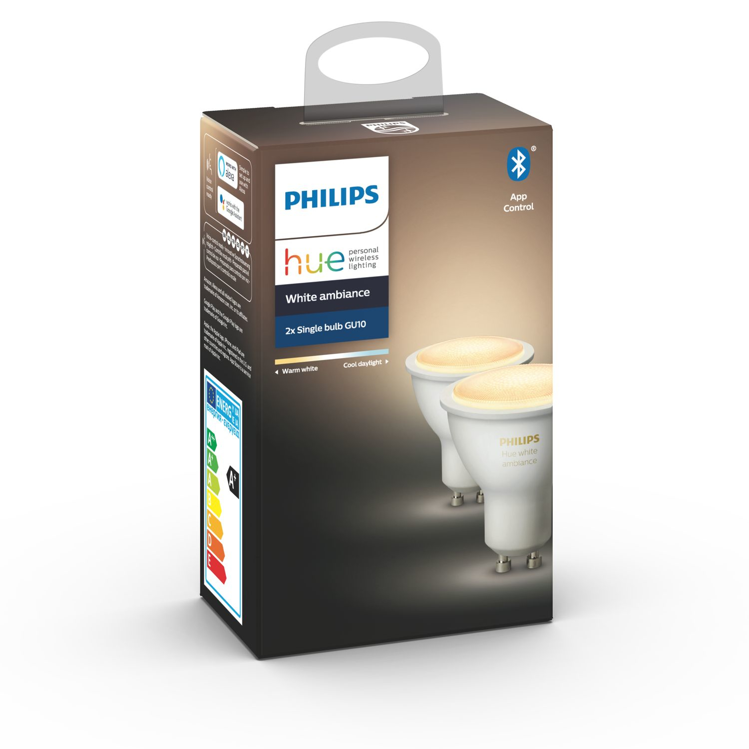 Philips by Signify Philips Hue White ambience 2-pack GU10 – image 2