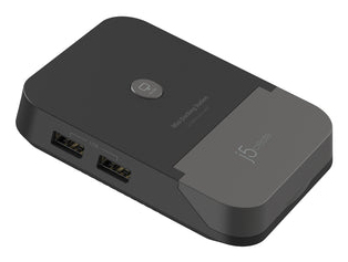 j5create JCD620 mobile device dock station Black, Grey – image 2