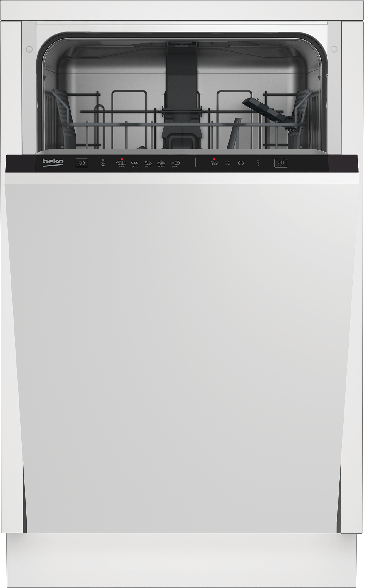 Beko DIS35025 dishwasher Fully built-in 10 place settings