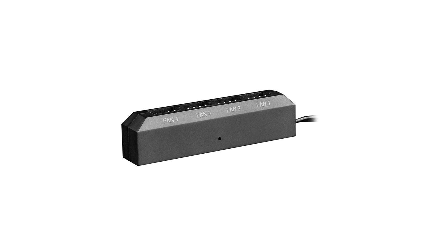 USB DeepCool FH-04 - 4portos belső hub - DP-F04PWM-HUB