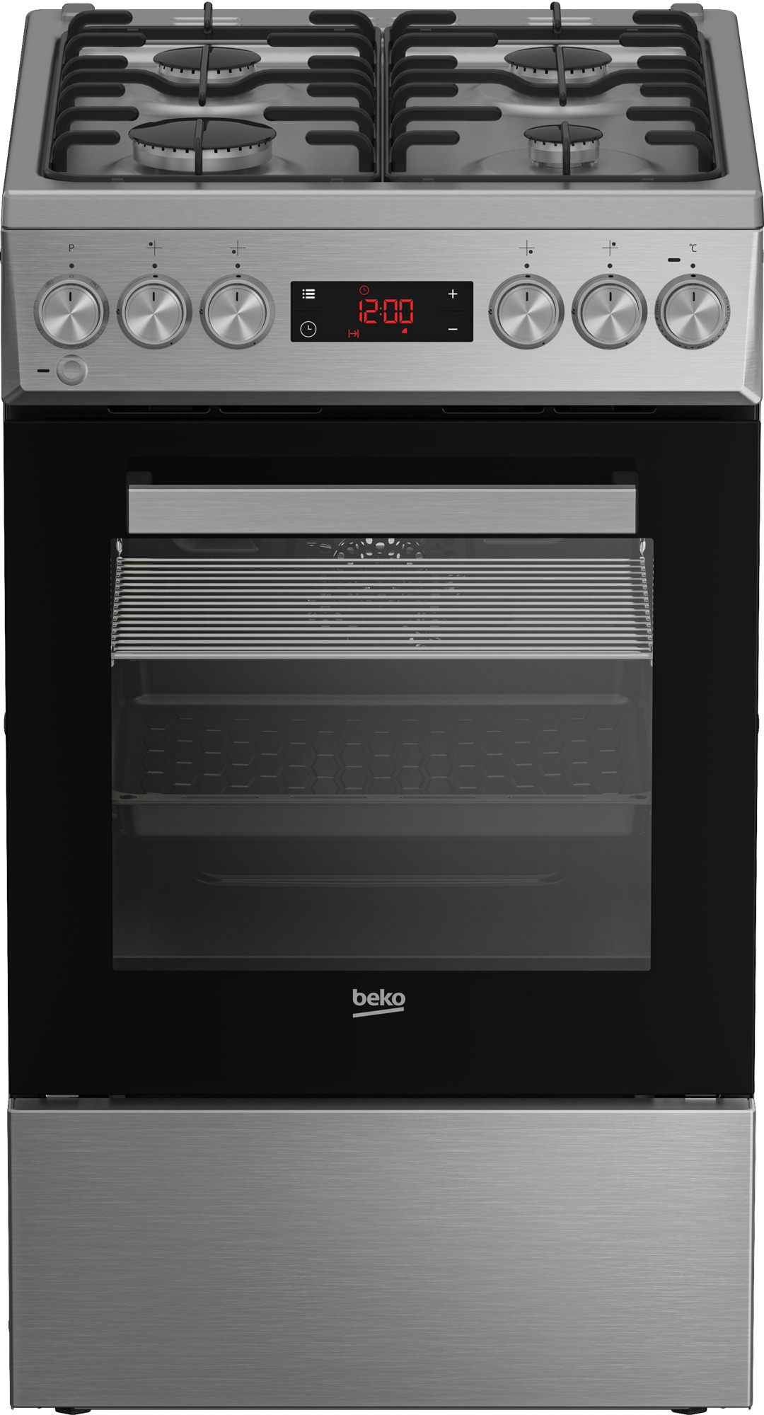 Beko FSM52320TXDT Freestanding cooker Electric Gas Stainless steel – image 1
