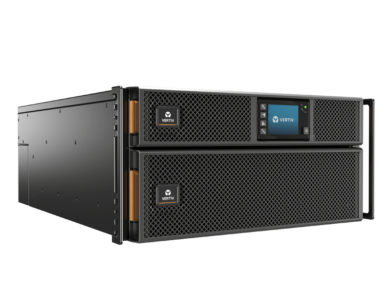 Vertiv Liebert GXT5-10KIRT5UXLE strömskydd (UPS) Dubbelkonvertering (Online) 10 kVA 10000 W 8 AC-utgångar