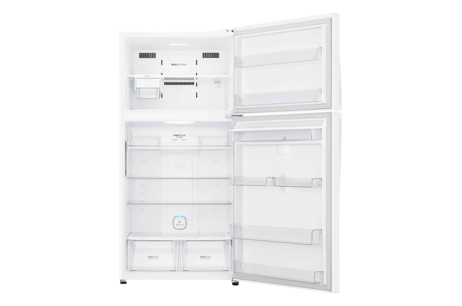 LG GR-H762HQHU fridge-freezer Freestanding White - Image 2