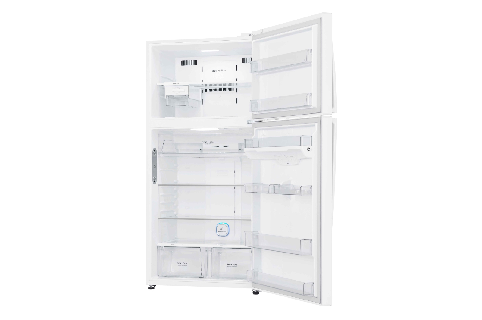 LG GR-H762HQHU fridge-freezer Freestanding White - Image 4