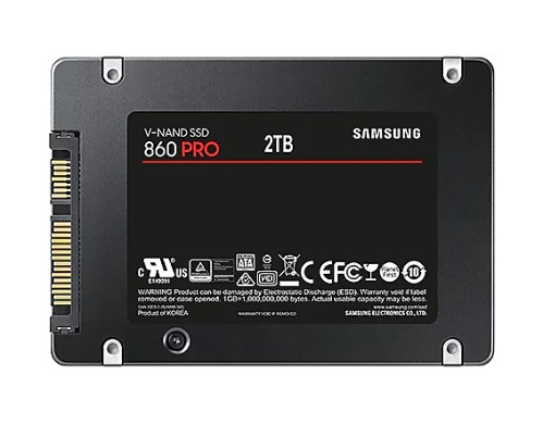 Samsung 860 PRO 2 TB 2.5″ Serial ATA III 3D MLC image 2