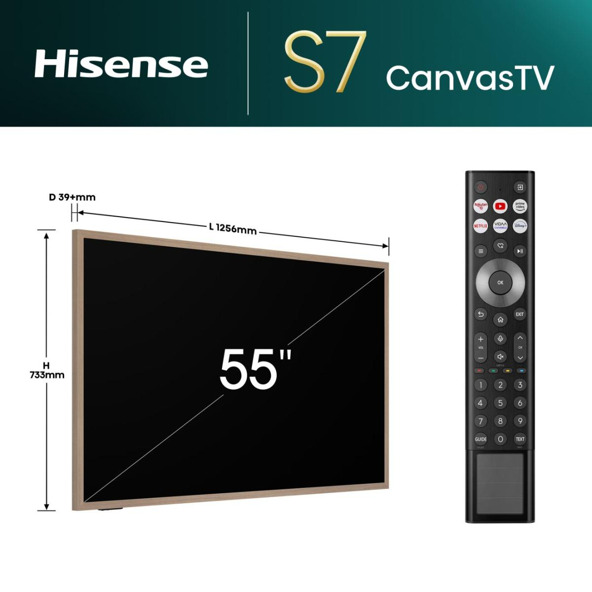 Hisense 55S7NQTUK Or — photo 2