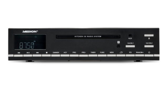 MEDION E66281 Analog FM Black MP3 playback