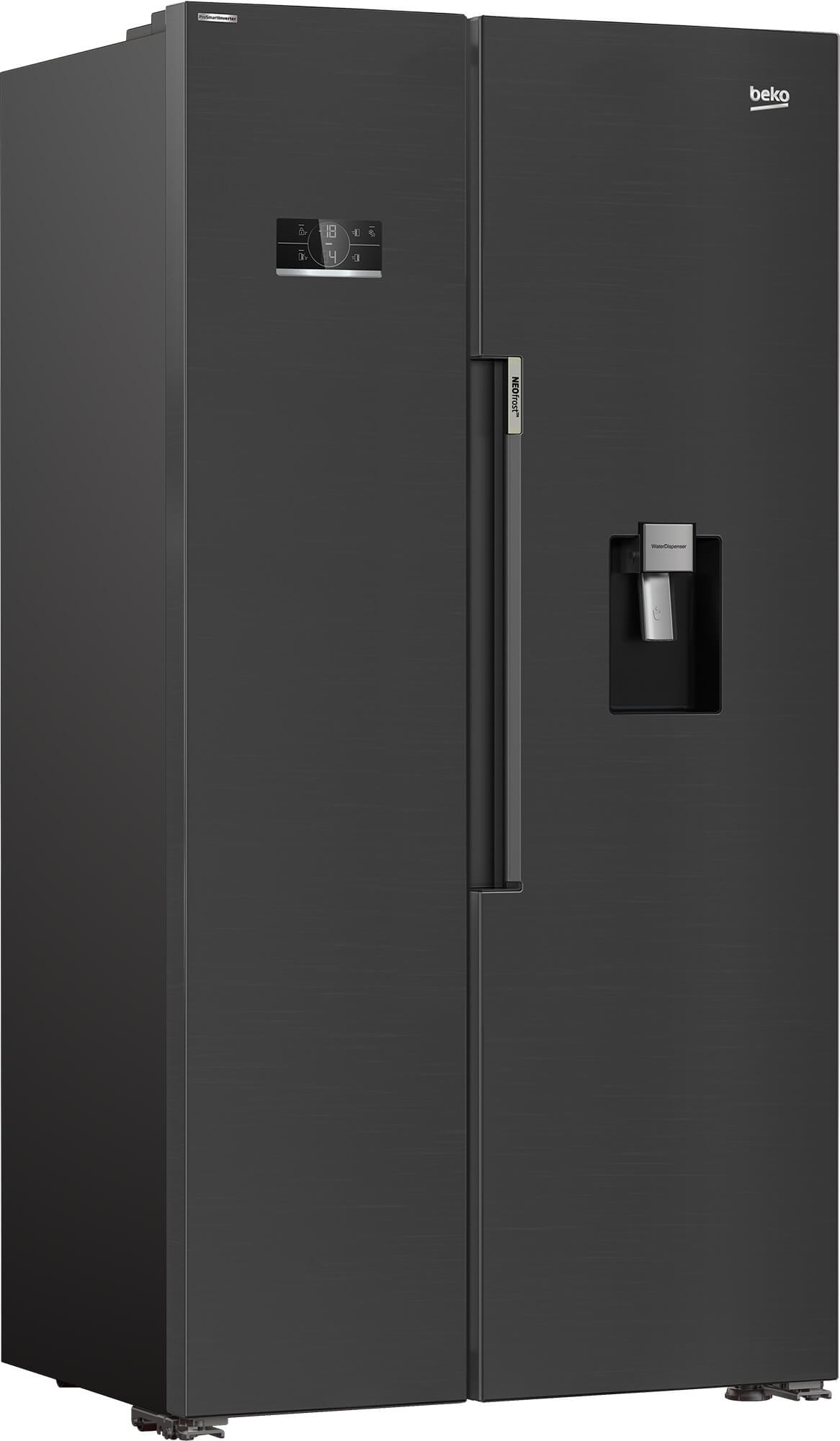 Beko GN163241DXBRN side-by-side refrigerator Freestanding – image 2
