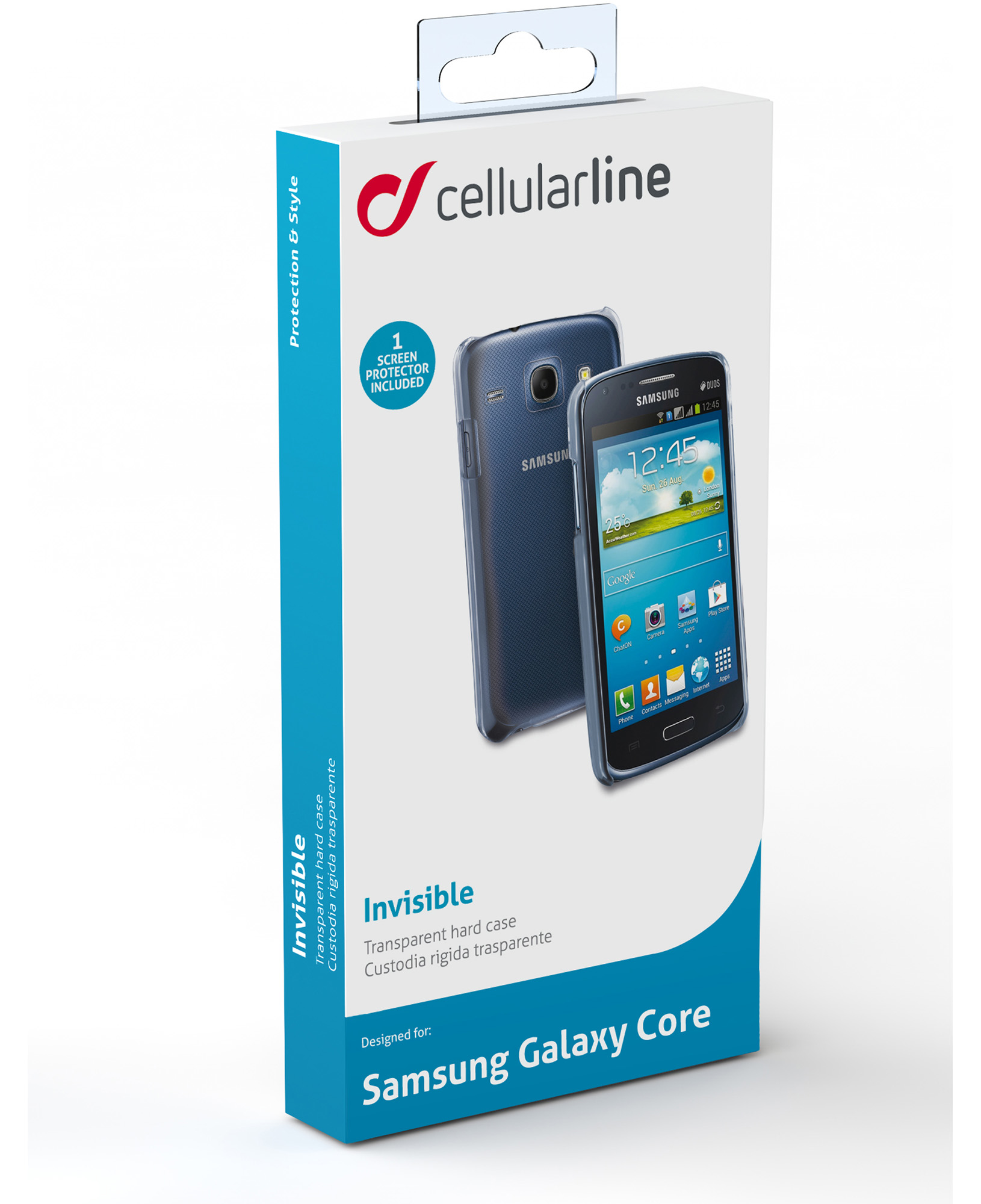 Cellularline Invisible Galaxy Core Duos/Core- Transparent – image 2