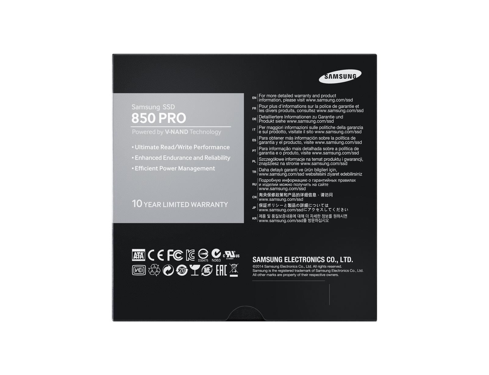 Samsung 850 PRO 2 TB 2.5″ Serial ATA III V-NAND image 10