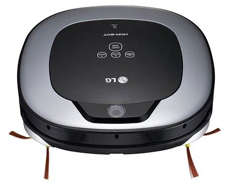 LG VR6413SB robot vacuum Black, Silver