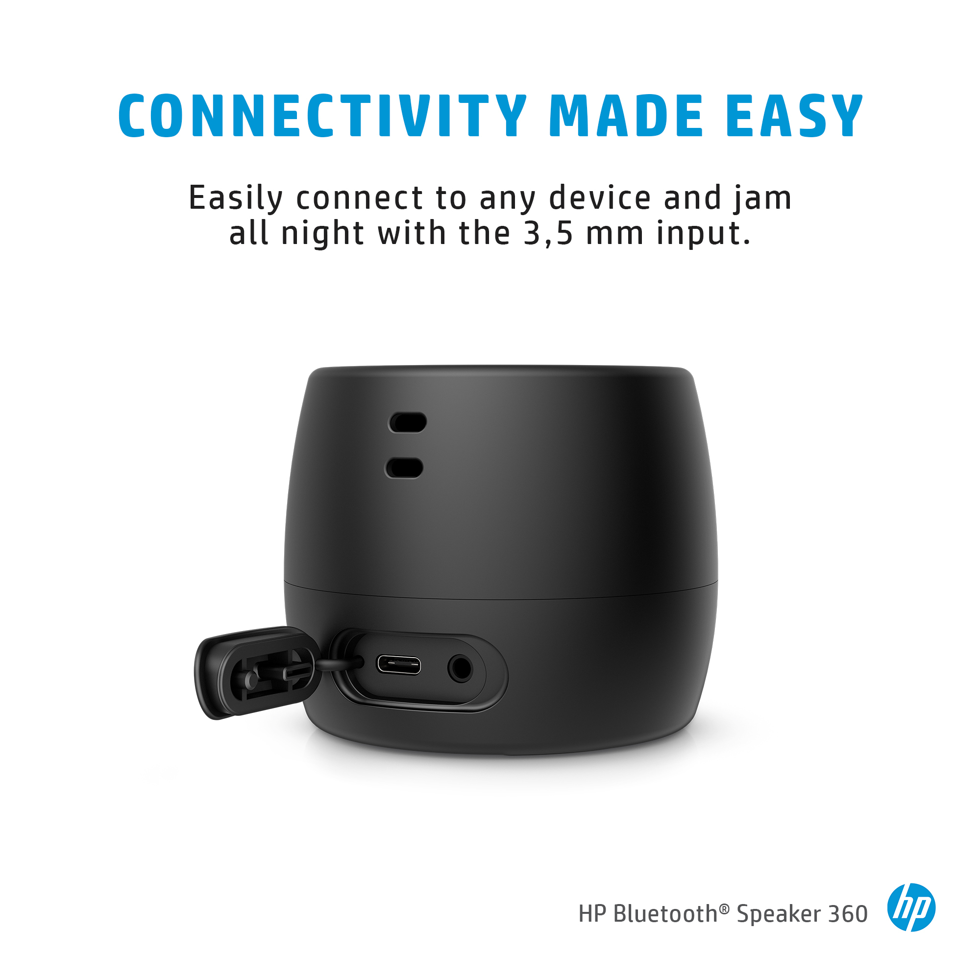 HP Black Bluetooth Speaker 360 – image 7