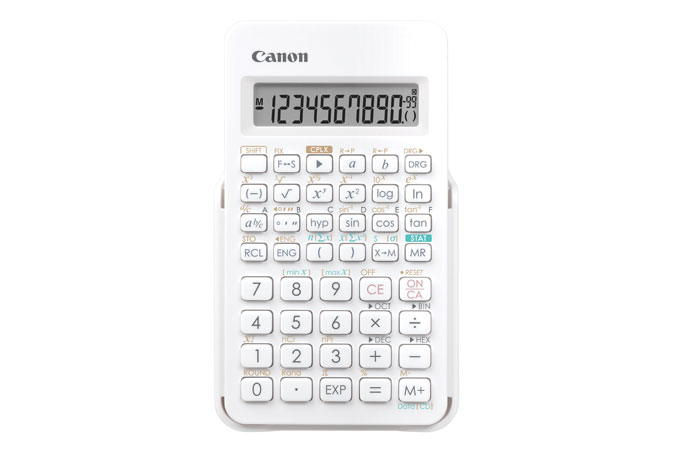 Canon F-605 - Scientific calculator - 10 digits + 2 exponents - battery