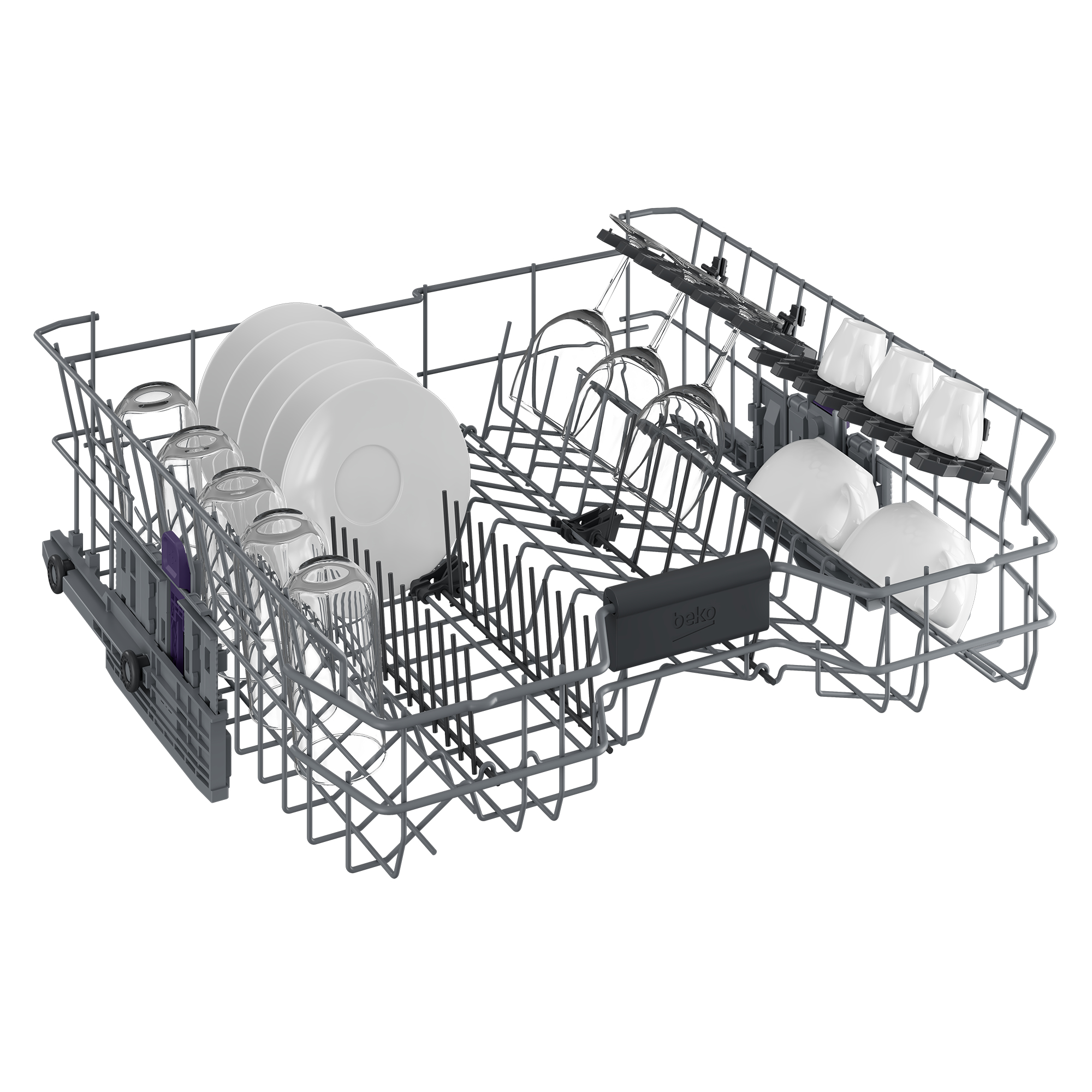 Beko DIN48533 dishwasher Fully built-in 15 place settings – image 3