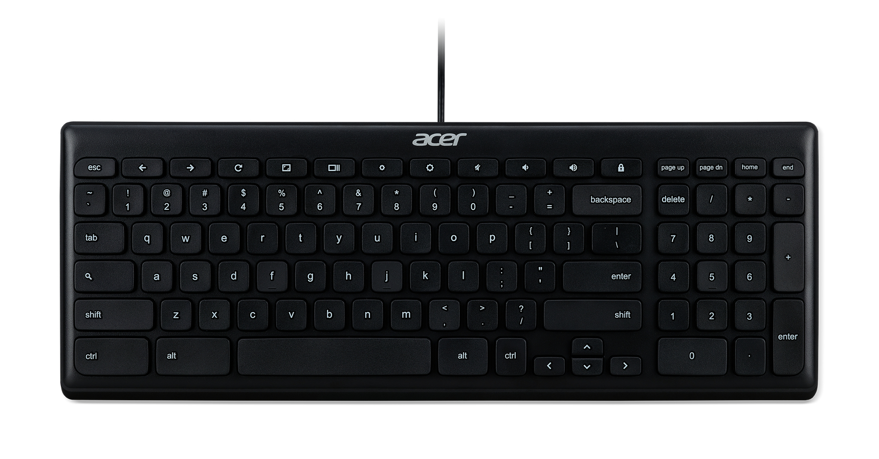 Acer GP.KBD11.00S keyboard Office USB QWERTY US International Black