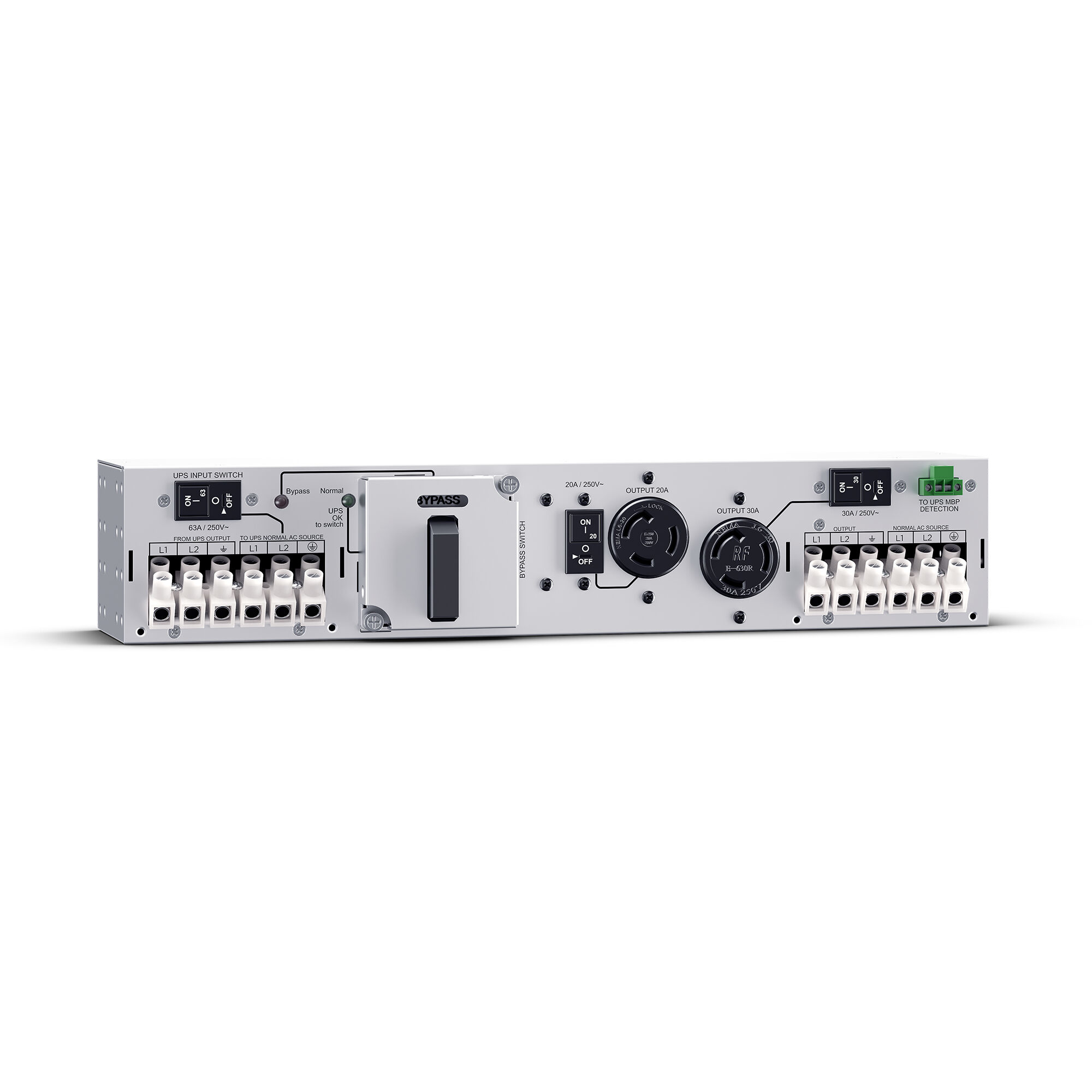 CyberPower MBP63A2 power distribution unit (PDU) 3 AC outlet(s) 2U – image 2