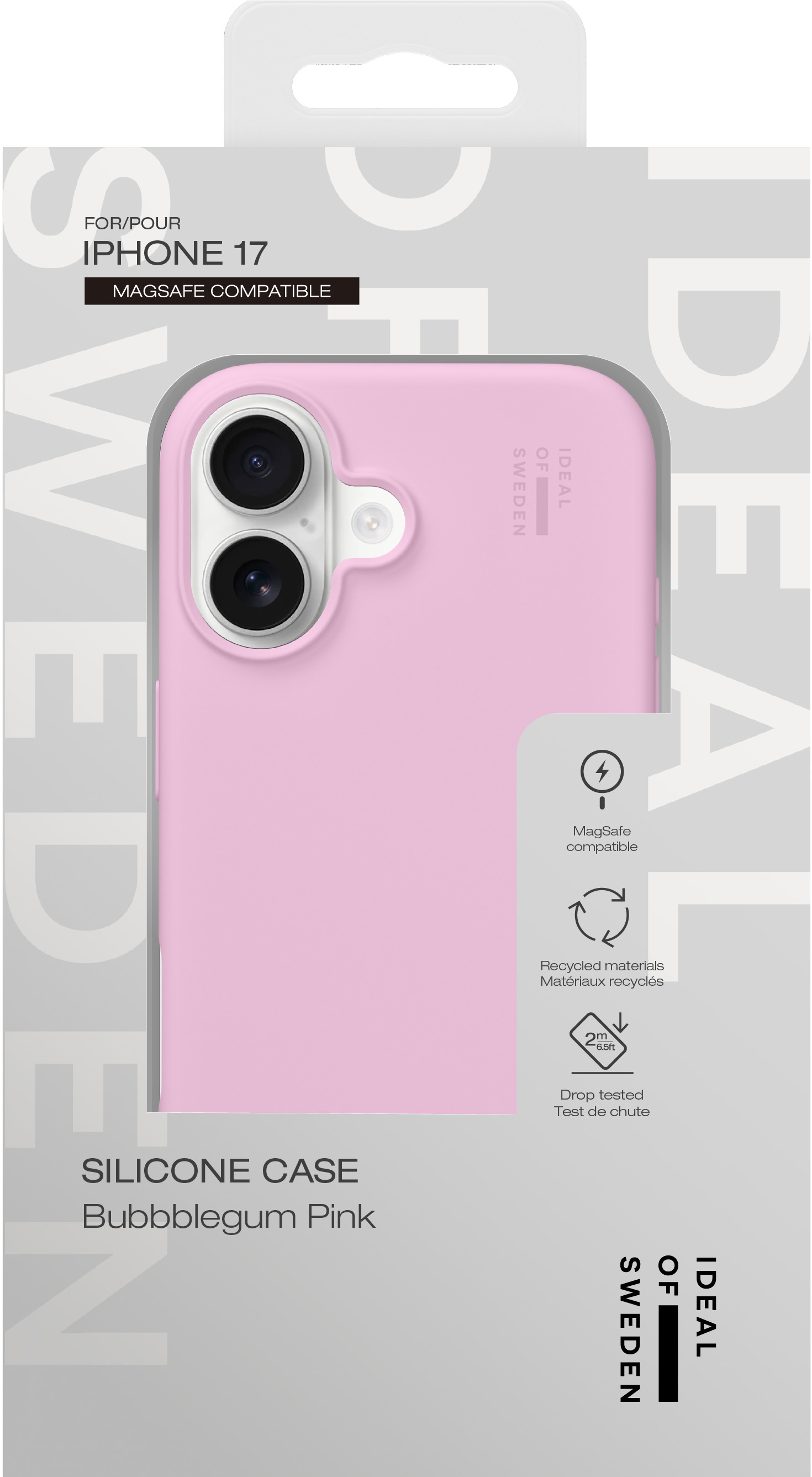 iDeal of Sweden Silicone Case MagSafe iPhone 17 Bubblegum Pink – image 5