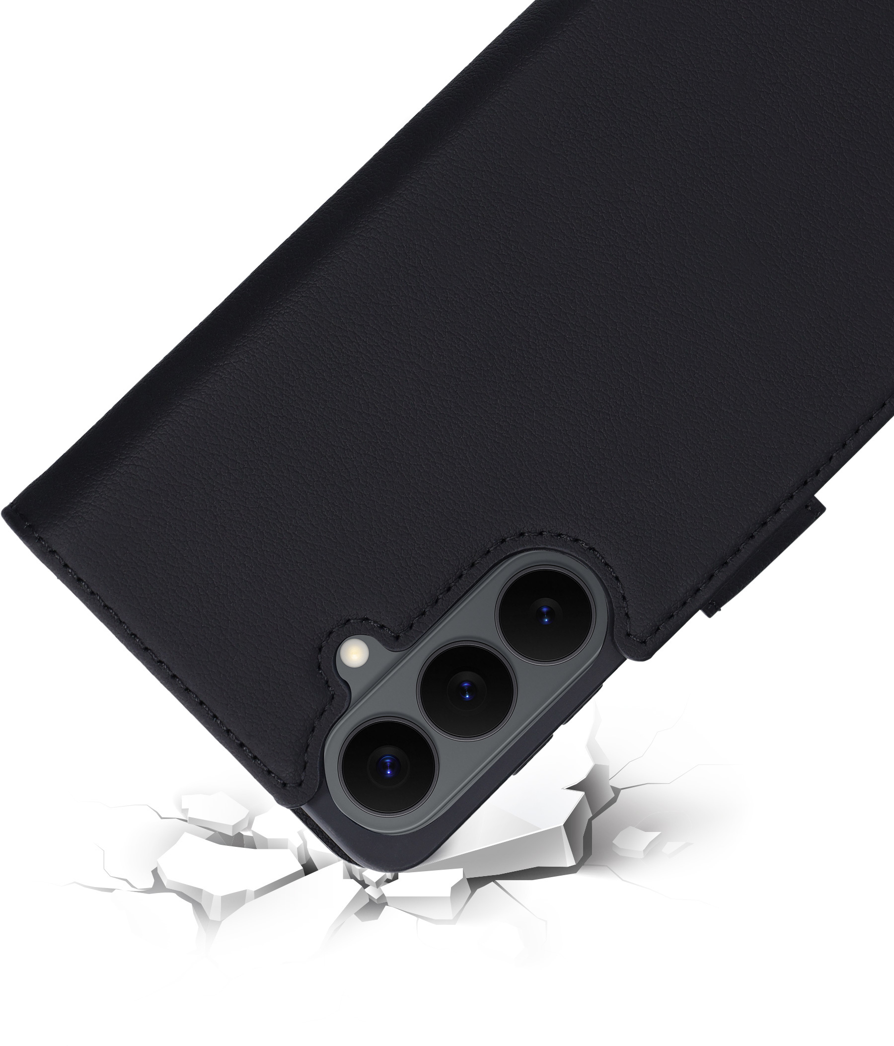 Mobiparts Leather Wallet Case Samsung Galaxy S26 Plus Black (MagSafe Compatible) – image 2