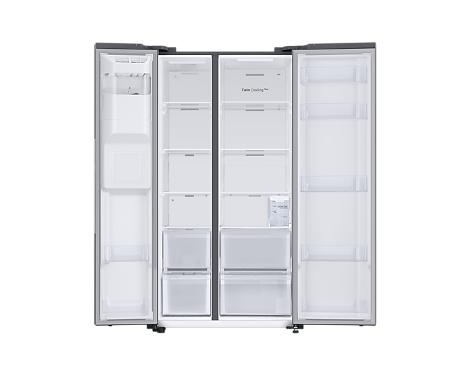 Samsung RS67A8511S9 side-by-side refrigerator Freestanding Silver – image 5
