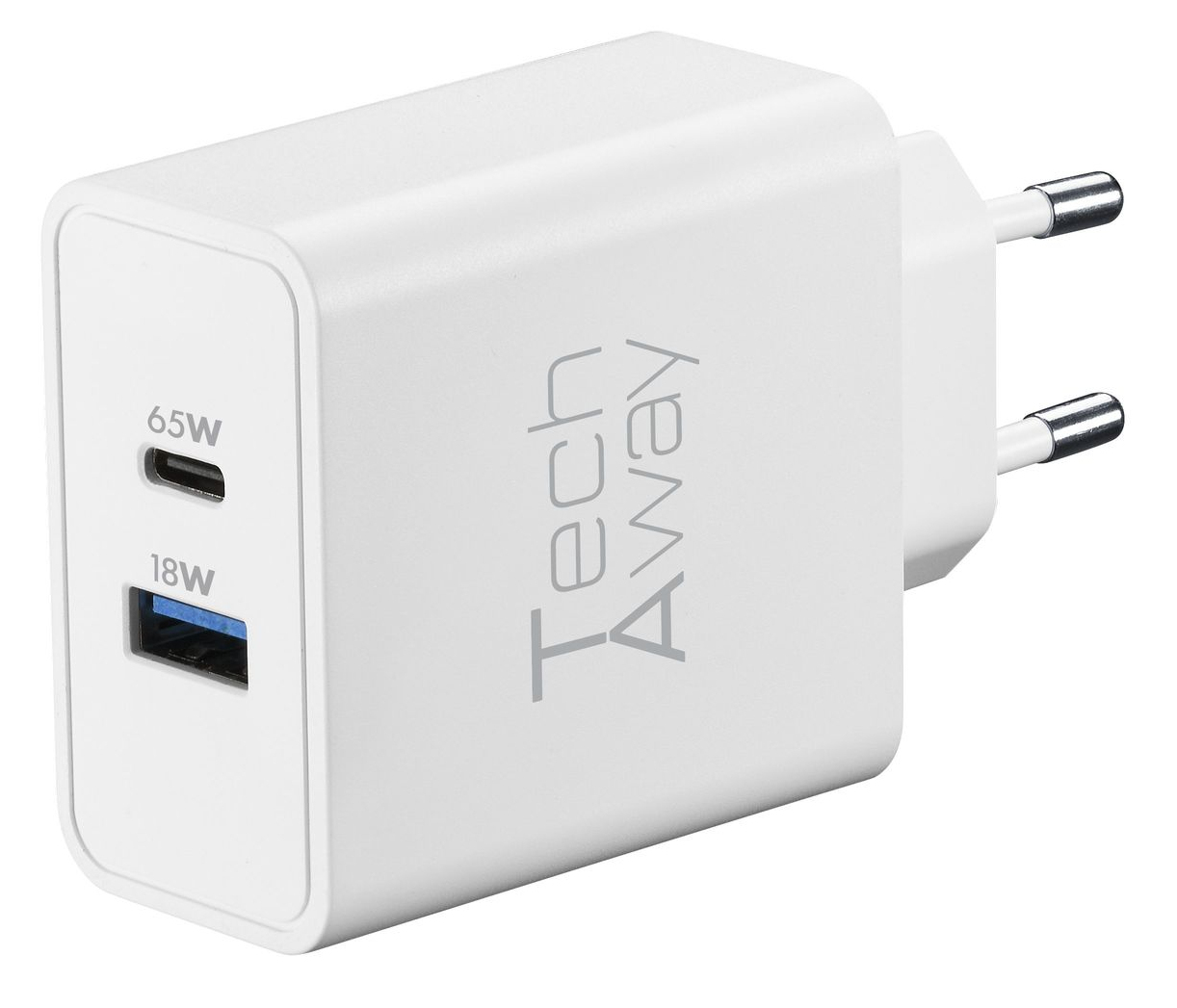Tech Away GAN+ PD 65W CHARGER DUAL USB-A + USB-C PORT – image 6