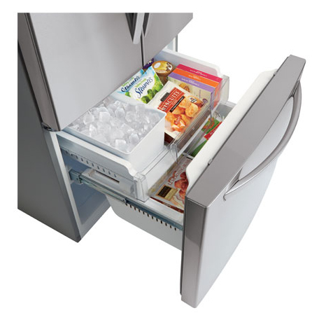 LG LFD22786ST side-by-side refrigerator Freestanding Stainless steel – image 4