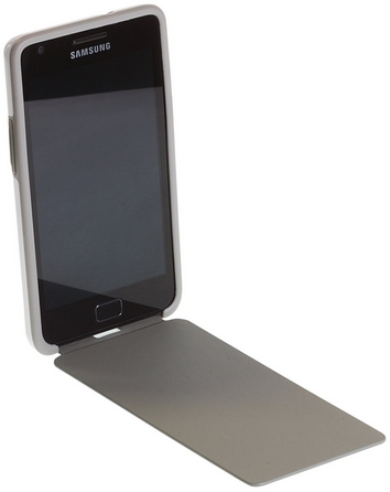 Samsung EF-C1A2WGEC mobile phone case Flip case Grey, White