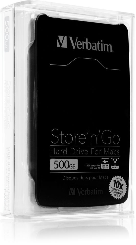 Verbatim Store ‘n’ Go external hard drive 500 GB 5400 RPM 2.5″ USB Type-A 3.2 Gen 1 (3.1 Gen 1) Black image 6