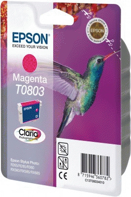 Epson T0803 ink cartridge Original Magenta – image 2