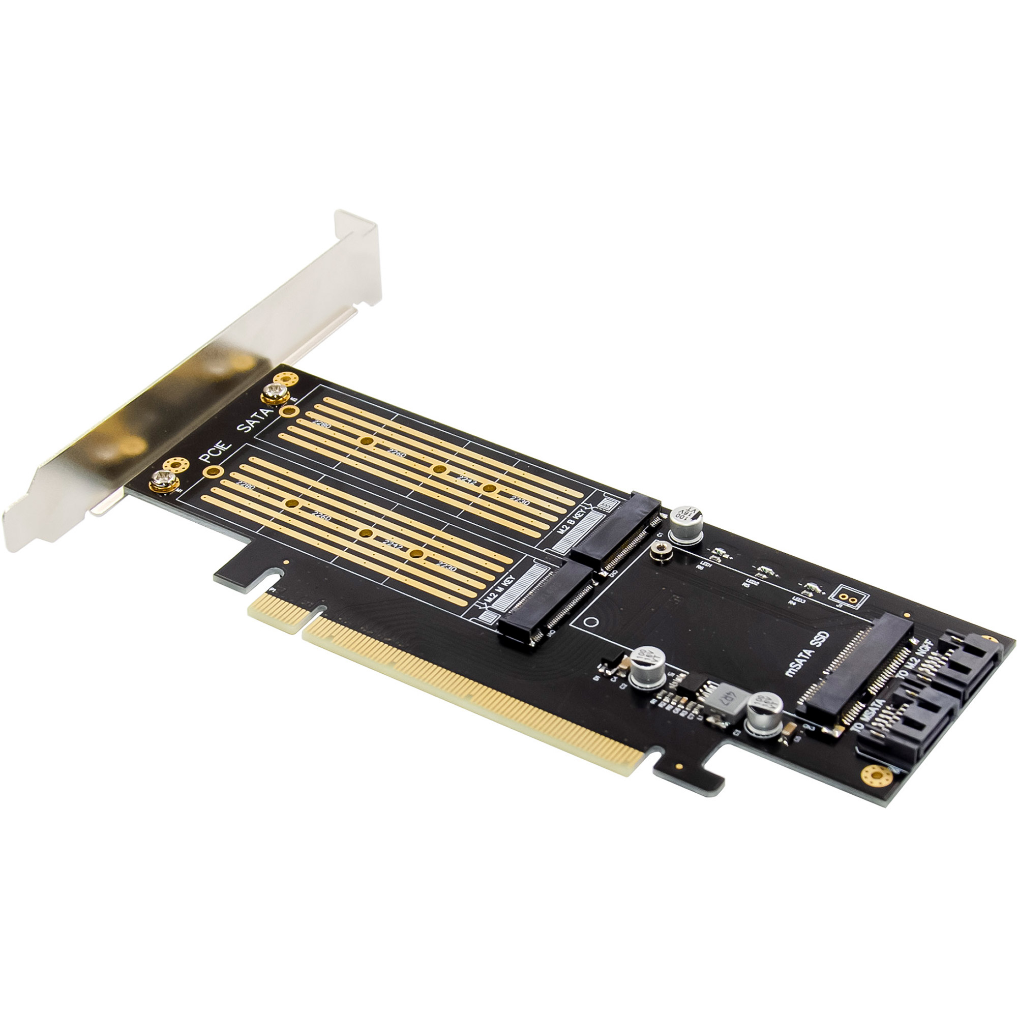 InLine 76660T interface cards/adapter Internal M.2, mSATA – image 3