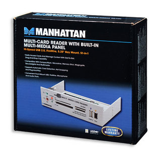 Manhattan 702744 card reader Internal White – image 5